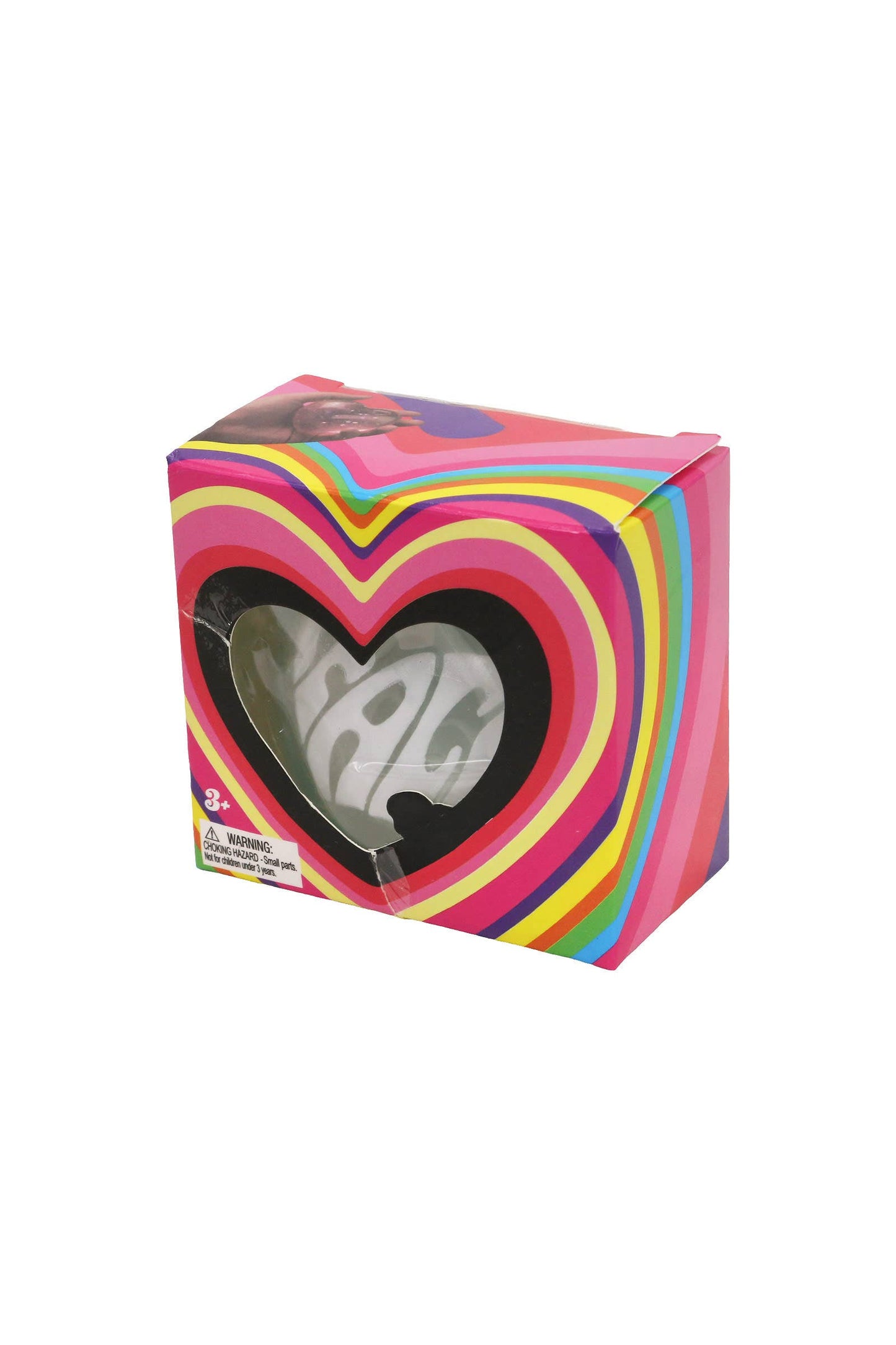 Mini Positive Message Heart Maltose Putty Filled Squishy Toy