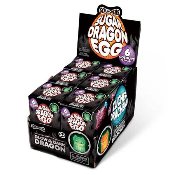 Scrunchems® Sugar Dragon Egg Squishy Fidget Toy
