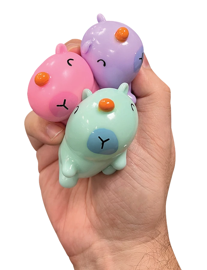Top Trenz Sticky Bubble Blobbies Capybaras