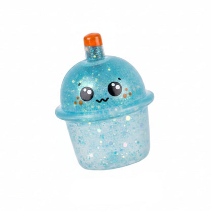 Boba Glittery Sugar Squishy