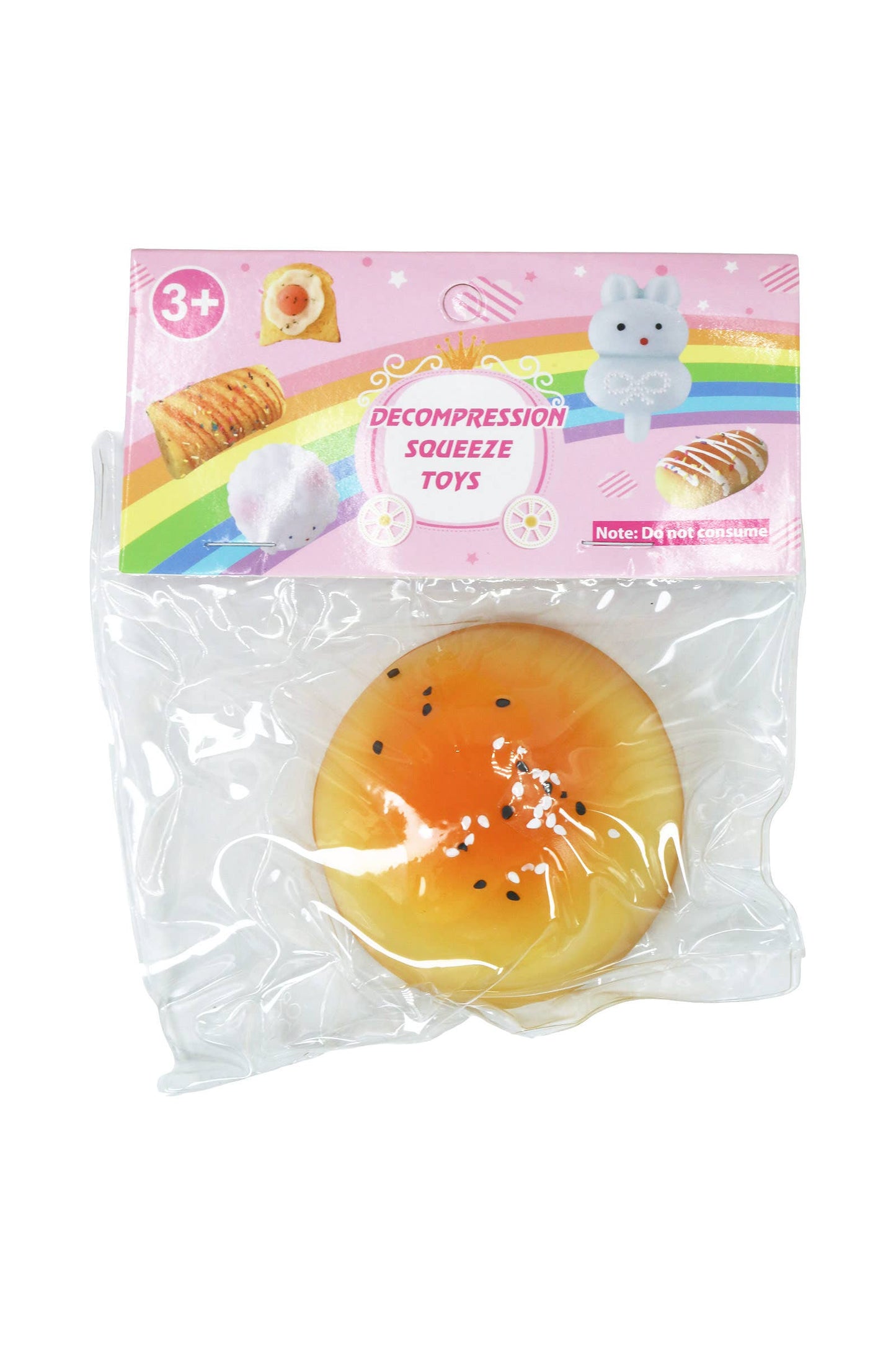 Realistic Bread Pastries Sticky Mochi Squishy