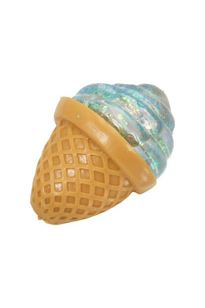 Ice Cream Cone Glittery Sugar Squishy