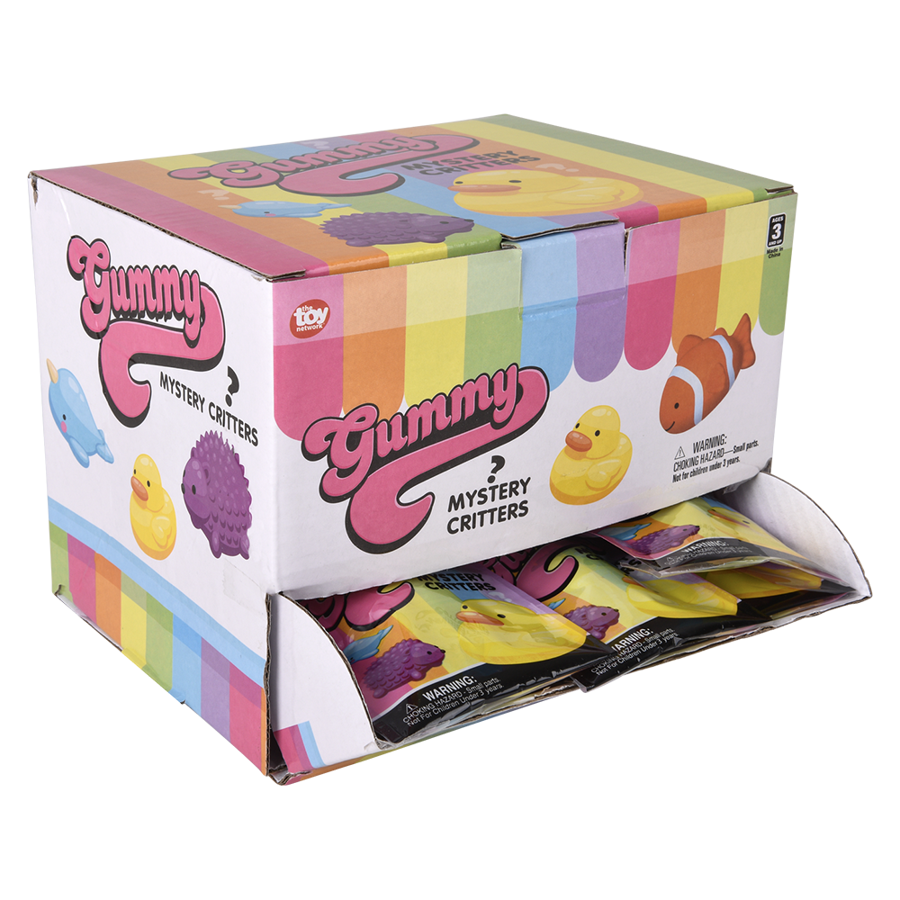 (T) 1.5" GUMMY ANIMAL BLIND BAG 48CT