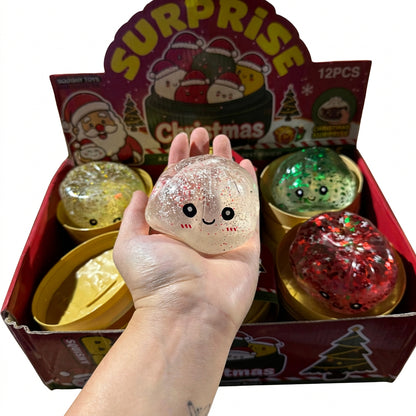 Coconut Oil Vaseline Glitter Christmas Dumpling