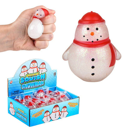 2.25" SQUISHY STICKY SNOWMAN