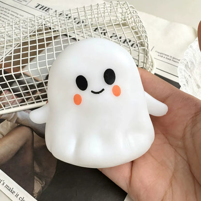 Coconut Oil Filled Halloween Ghost
