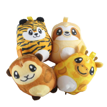 Plush Safari Zoo Animal Sugar Ball