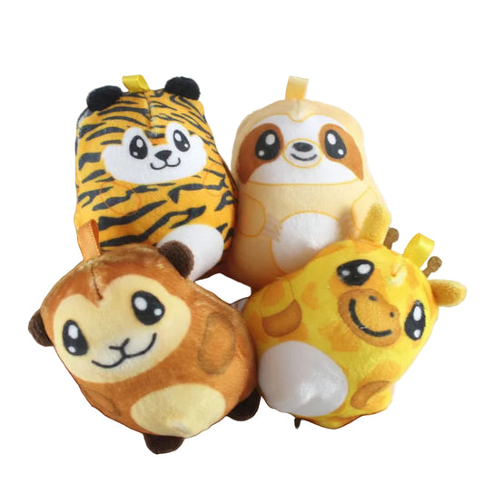 Plush Safari Zoo Animal Sugar Ball