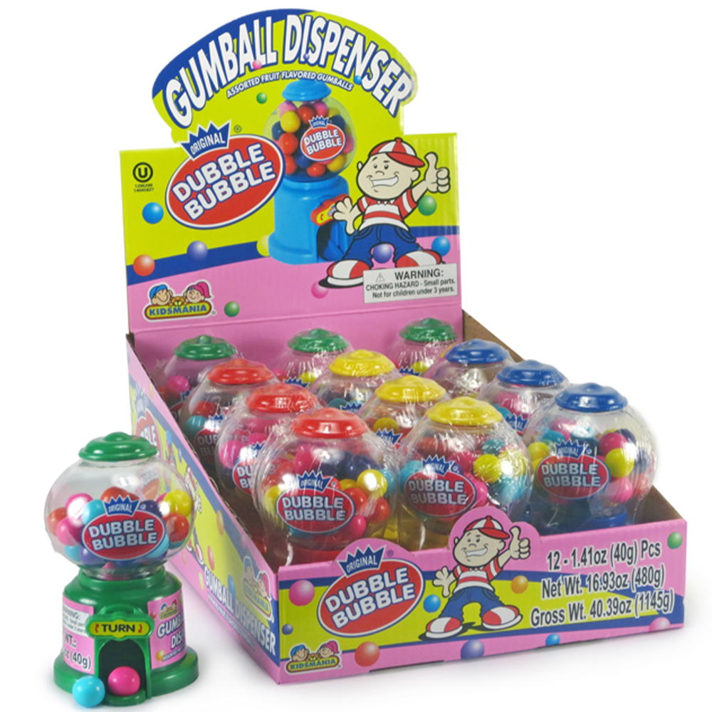 Dubble Bubble Gumball Dispenser