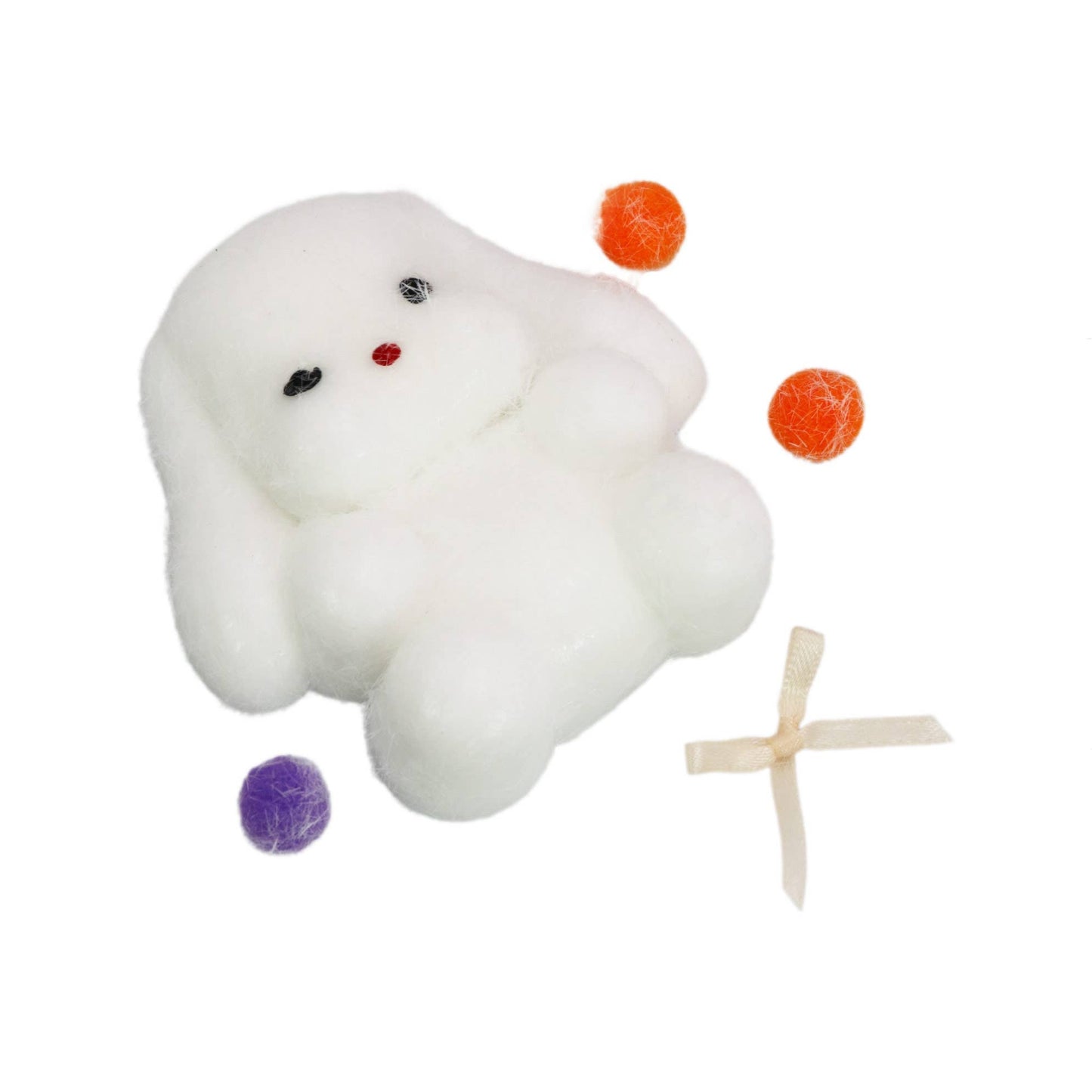 Fuzzy Maltese Puppy Dog Squishy