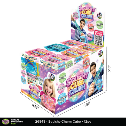Fun Doh Squishy Charm Cube