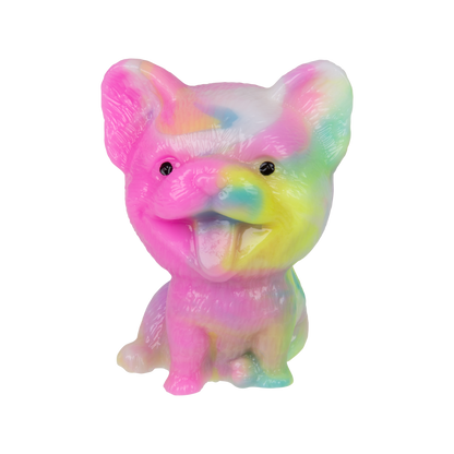 2.75" STICKY RAINBOW CORGI