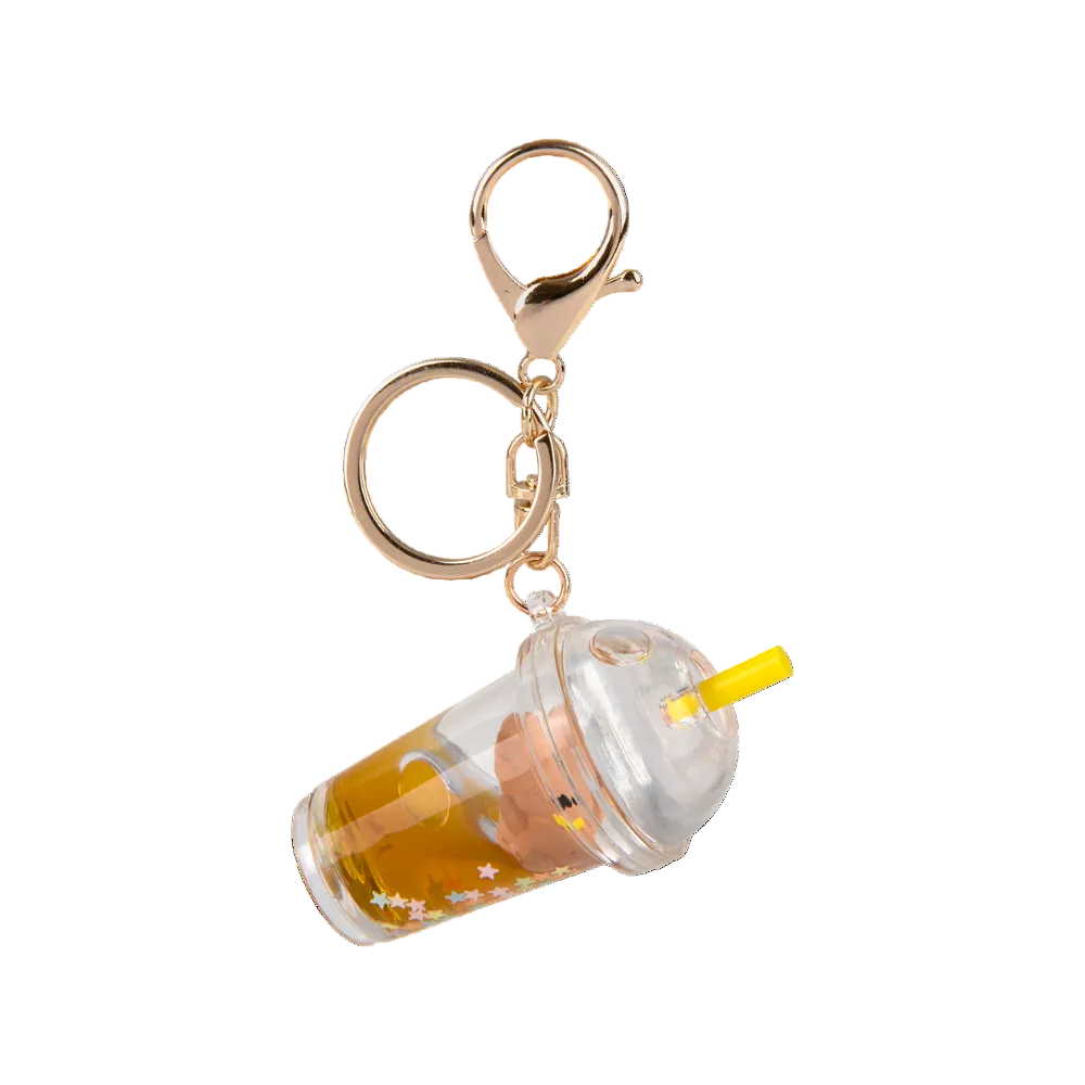 3" KAWAII ANIMAL SMOOTHIE LIQUID KEYCHAIN