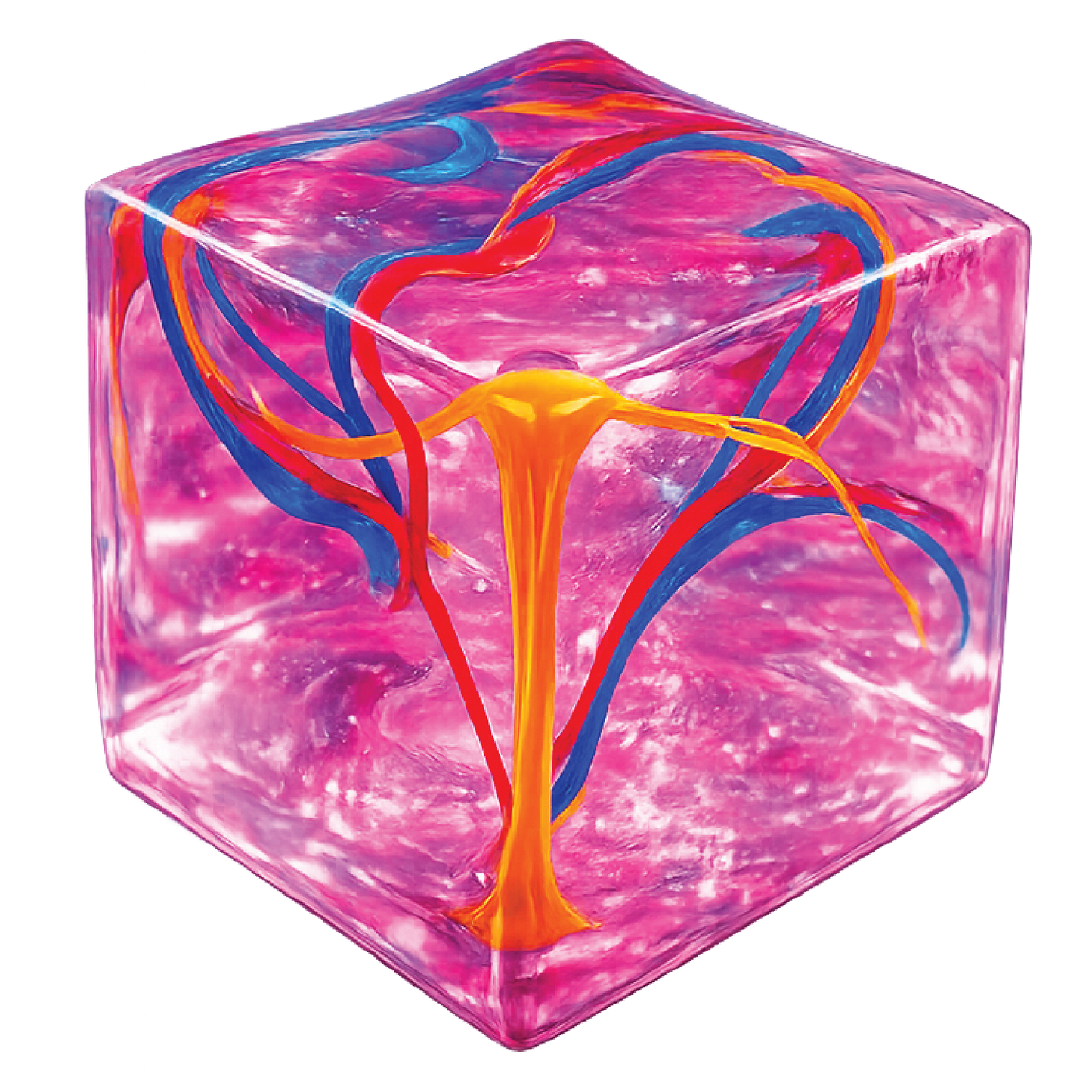 Fun Doh Squishy Charm Cube