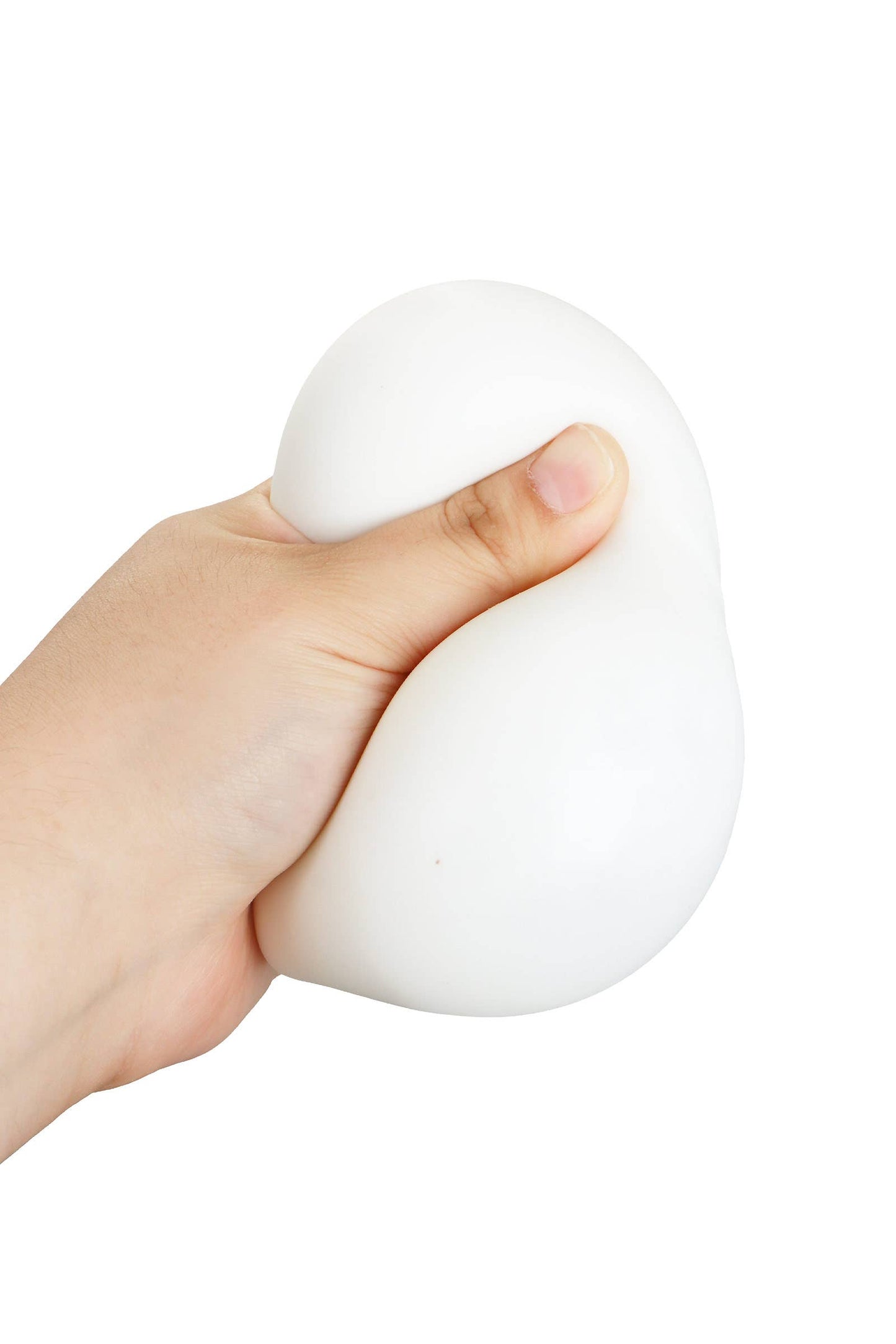 Solid White Dumpling Fluffy Slime Squishy Bao Bun