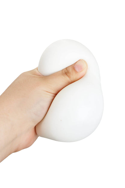 Solid White Dumpling Fluffy Slime Squishy Bao Bun