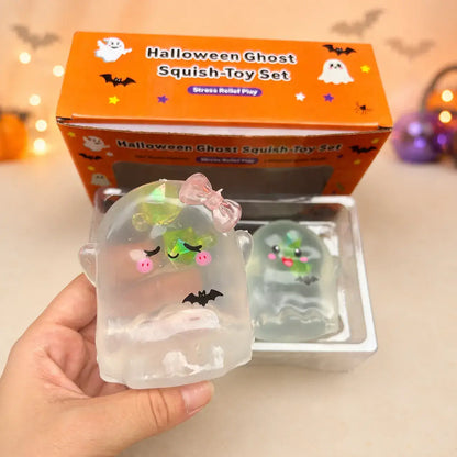 Halloween Cute Ghost Coconut Oil Squishy