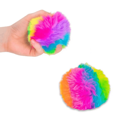 Scrunchems® Furry Sugar Stress Ball Squishy Fidget Toy