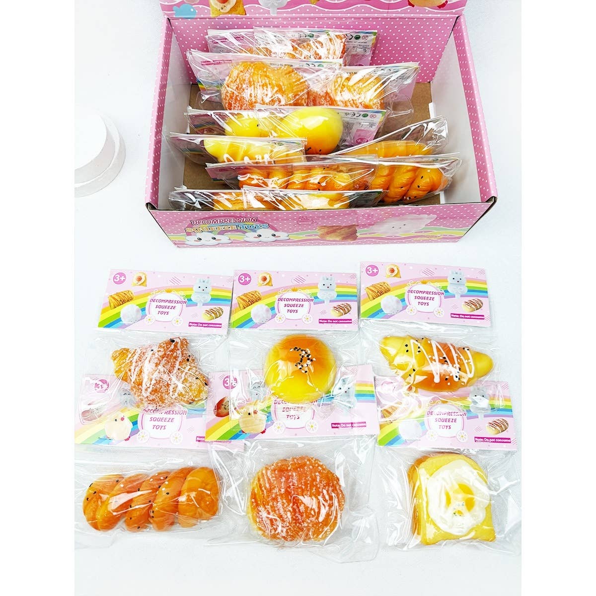 Mixed Realistic Bakery Mochi Squishies