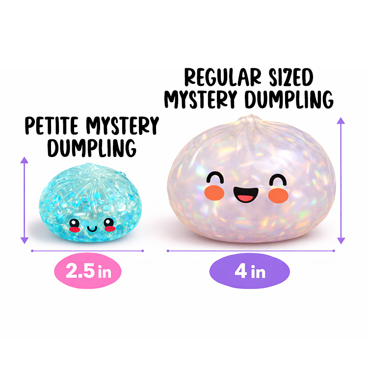 Fun Doh Squishy Mystery Mini Petite 2.5" Dumpling