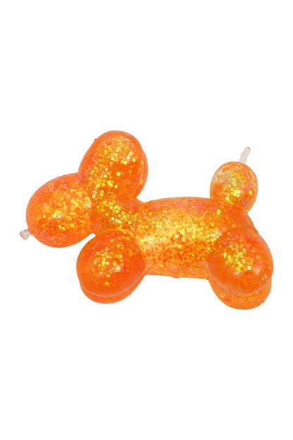 Balloon Dog Glittery Maltose Thick Putty Filled Squishy