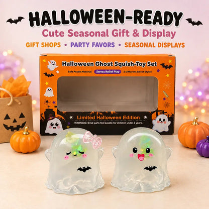 Halloween Cute Ghost Coconut Oil Squishy