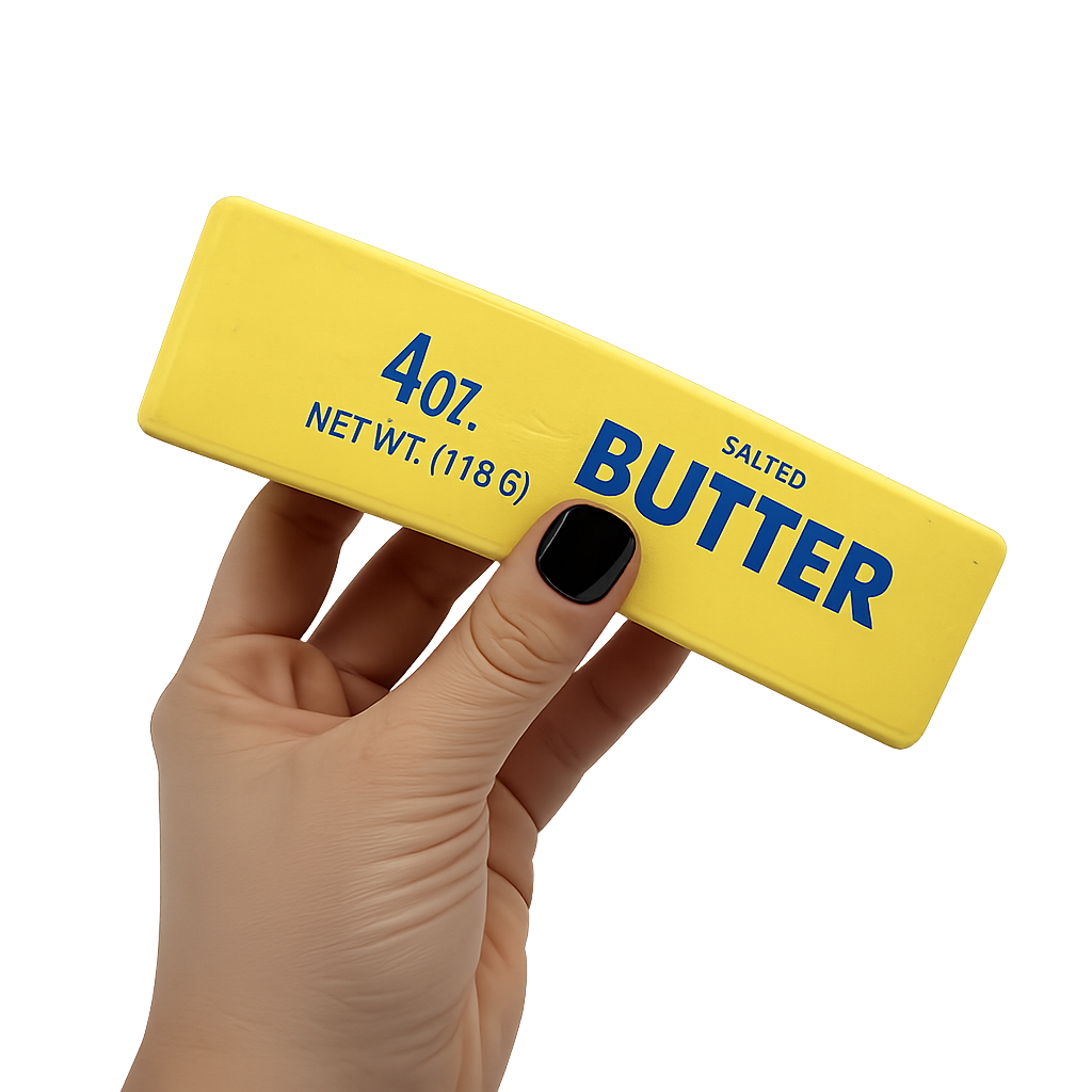Fun Doh 6" Butter Stick Slow Rise Toy
