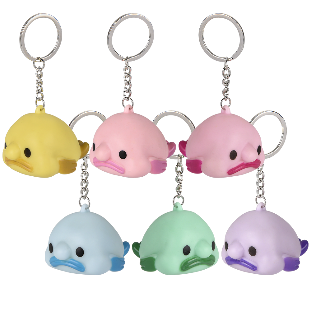 2" POOPING BLOBFISH CLIP ON