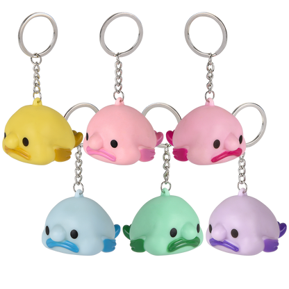 2" POOPING BLOBFISH CLIP ON