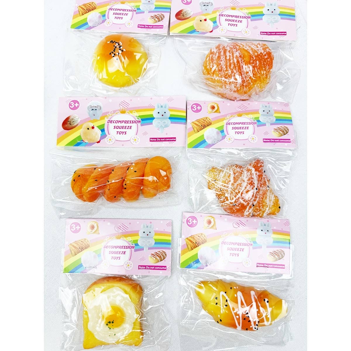 Mixed Realistic Bakery Mochi Squishies