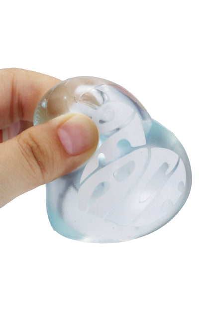 Mini Positive Message Heart Maltose Putty Filled Squishy Toy