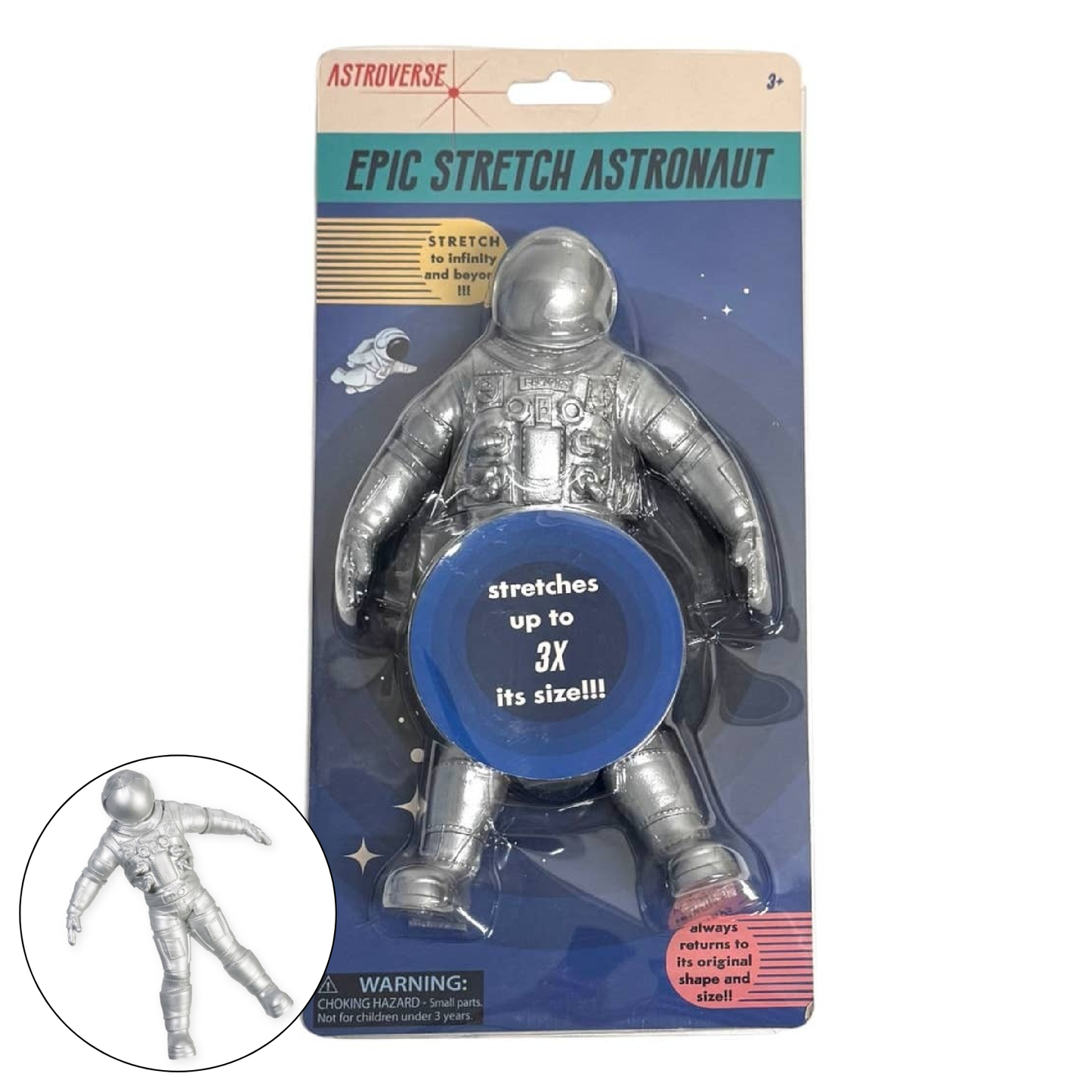 Astroverse Epic Stretch Astronaut, Stretches Up to 24 Inches