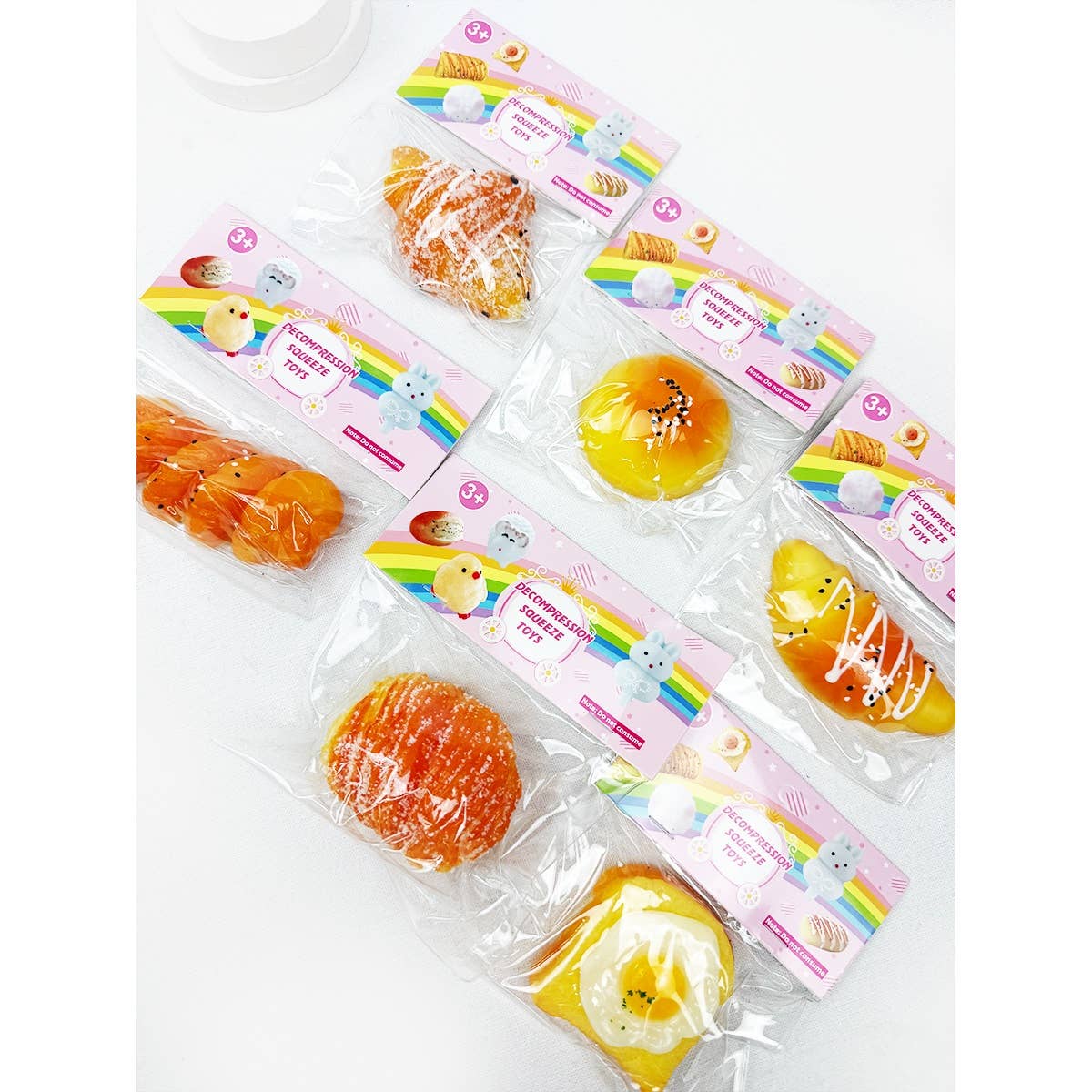 Mixed Realistic Bakery Mochi Squishies