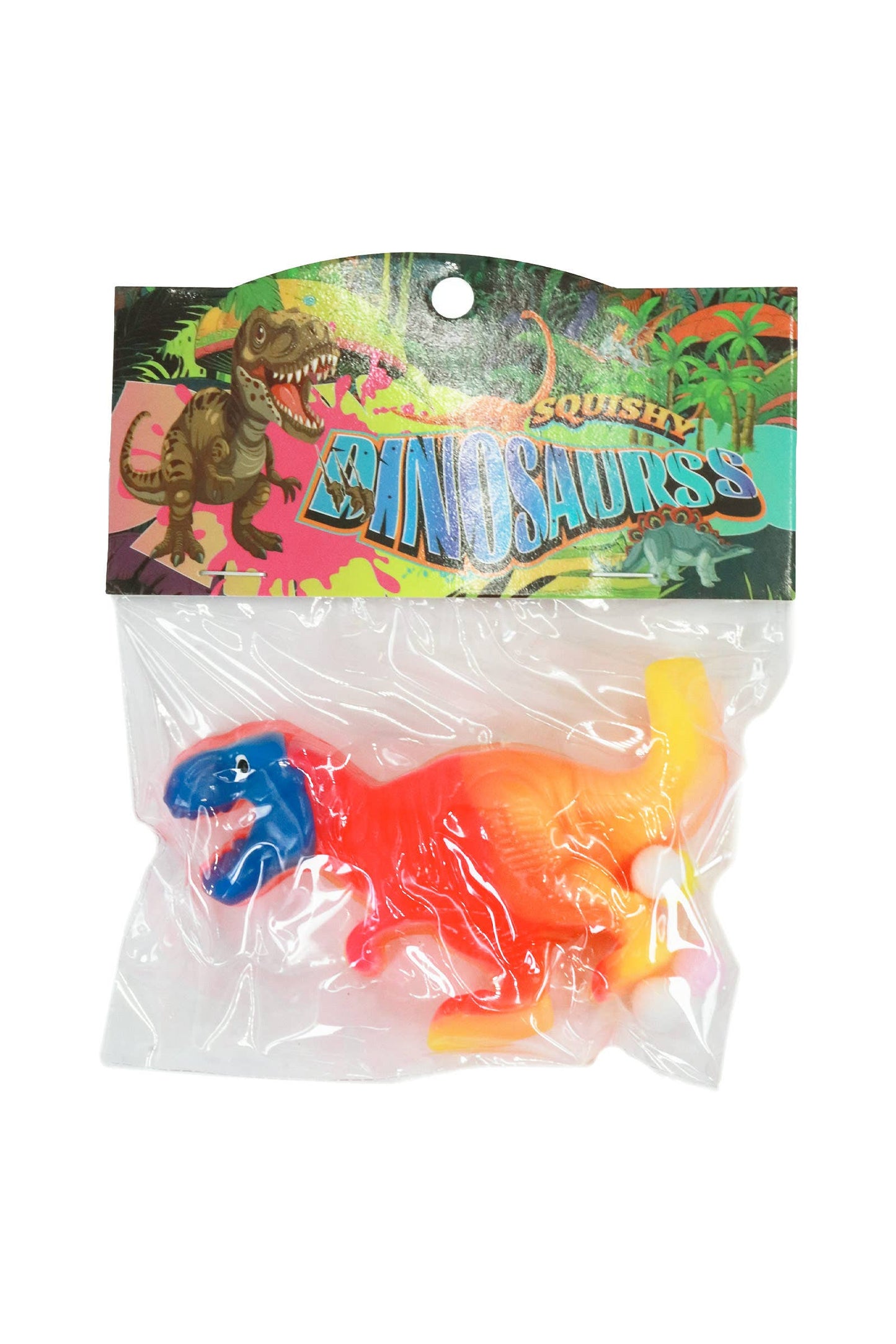 Colorful Dinosaur Sticky Mochi Squishy