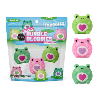 Top Trenz Sticky Bubble Blobbies Frogs