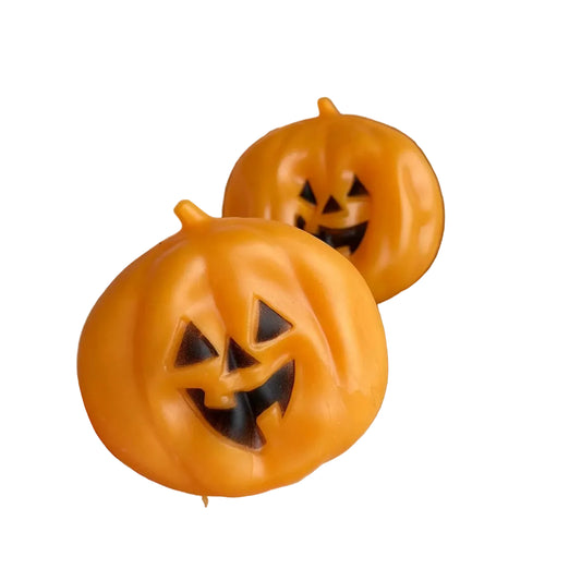 Coconut Oil Filled Halloween Pumpkin