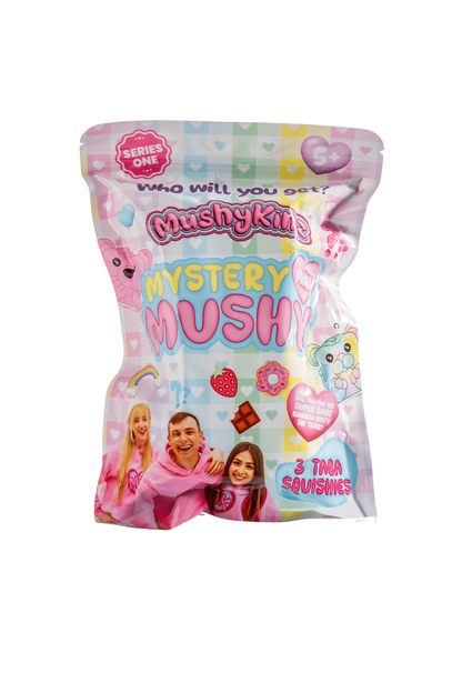 MushyKinz Mystery Mini 3 Pack Squishy