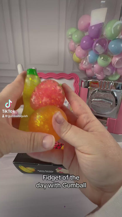 SCRUNCHEMS SUGAR SQUISH FRUITS - 3 PACK