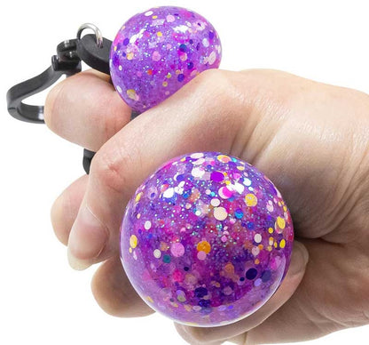 SCRUNCHEMS FUSION SQUISH BALL KEYCHAIN